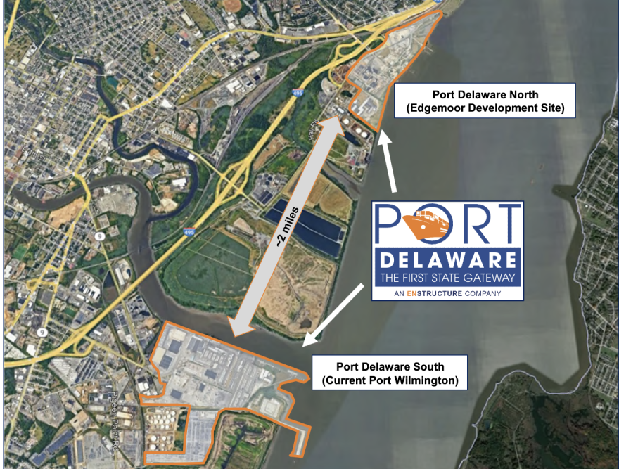State announces partnership to build new Edgemoor port terminal | Delaware Public Media